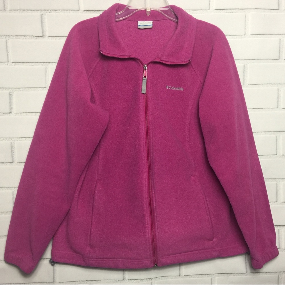 COLUMBIA JACKET PLUS SIZE || Pink || 1X